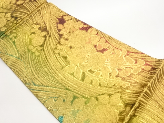 JAPANESE FUKURO OBI / WOVEN TSUJIGAHANA